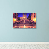 Trinità Dei Monti (Rom) Canvas Print Leinwanddruck (Insitu (Holzboden))