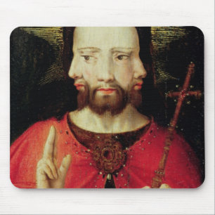Trinitarian Christus, c.1500 Mousepad