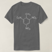Trinitrotoluene TNT Chemische Struktur T-Shirt (Design vorne)