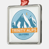 Trinity Alps California Ornament Aus Metall (Links)