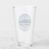 Trinity Alps Camping Kalifornien Glas (Rückseite)