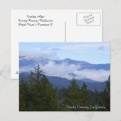 Trinity Alps im Frühling.... Postkarte (Vorne/Hinten)