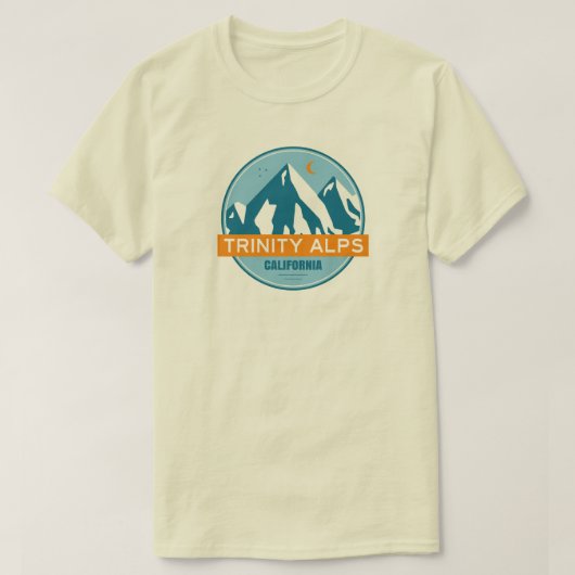 Trinity Alps Kalifornien T-Shirt (Design vorne)