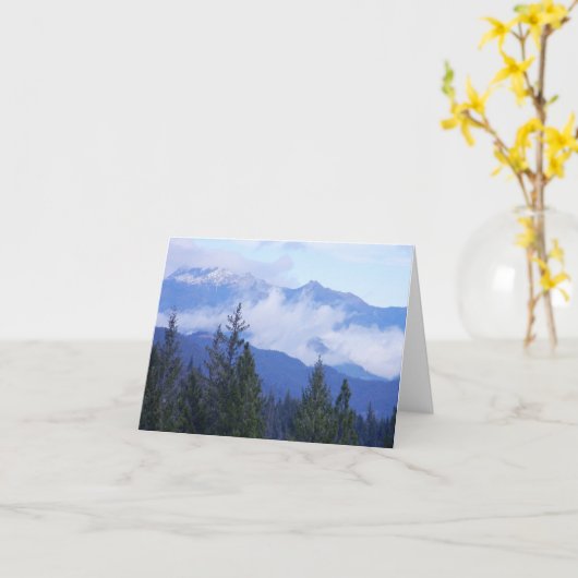 Trinity Alps... Karte (Gelbe Blume)