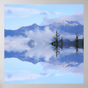 Trinity Alps Reflexionen...... Poster
