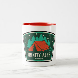 Trinity Alps Wilderness Kalifornien Camping Zweifarbige Tasse