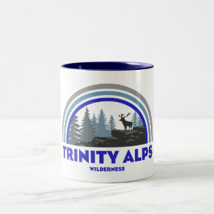 Trinity Alps Wilderness Kalifornien Regenbogenhirs Zweifarbige Tasse