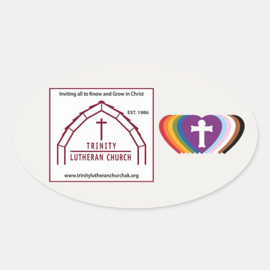 Trinity and RIC Logo Sticker Set 4 (Vorderseite)