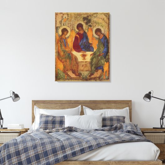 Trinity Angels at Mamre Leinwanddruck (Insitu (Schlafzimmer))