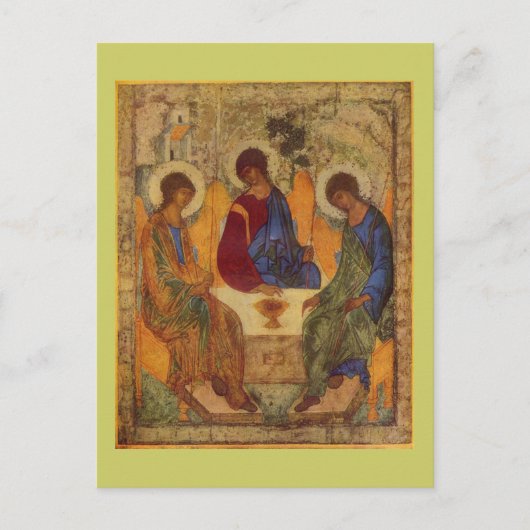 Trinity Angels at Mamre Postkarte (Vorderseite)