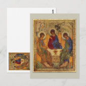 Trinity Angels at Mamre Postkarte (Vorne/Hinten)