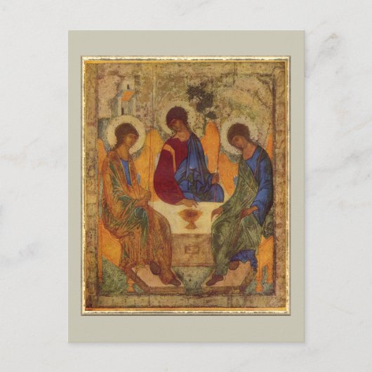 Trinity Angels at Mamre Postkarte (Vorderseite)