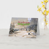 Trinity Bay, Neufundland, Weihnachtsgrüße Karte (Gelbe Blume)