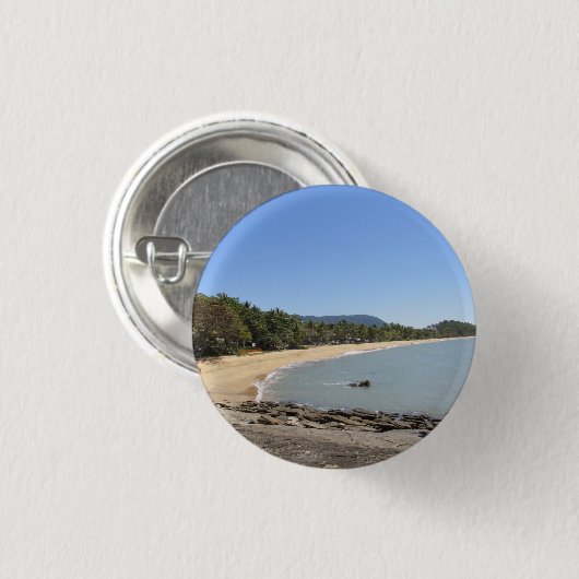 Trinity Beach - Australien Abzeichen Button (Vorne & Hinten)