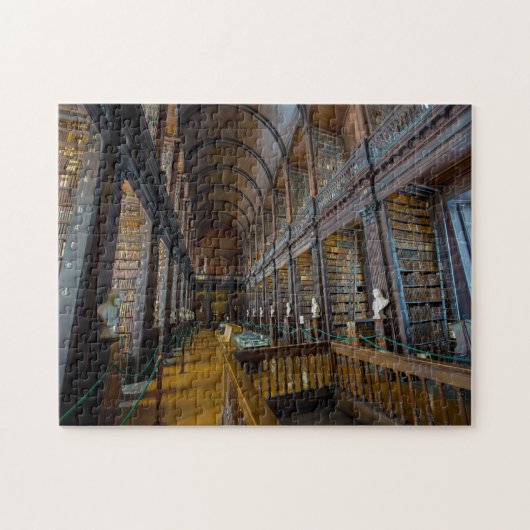 Trinity Bibliothek Dublin Irland. Puzzle (Horizontal)