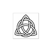Trinity Celtic Knot Rubber Briefmarke Gummistempel (Prägung)