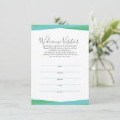 Trinity Chat Bubbles Visitenkarte Begleitkarte (Stehend Vorderseite)