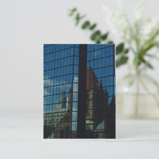 Trinity Church/John Hancock Tower Postcard Postkarte (Stehend Vorderseite)