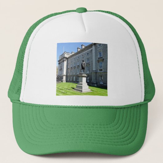 Trinity Collage Dublin hat Truckerkappe (Vorderseite)