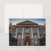 Trinity College Dublin Irland Foto Postkarte (Vorne/Hinten)