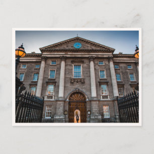 Trinity College Dublin Irland Foto Postkarte