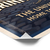 Trinity College Dublin Poster (Ecke)