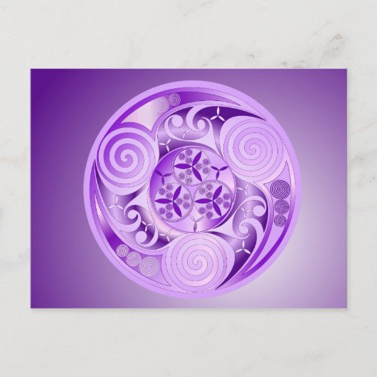 Trinity Corcra Postkarte (Vorderseite)