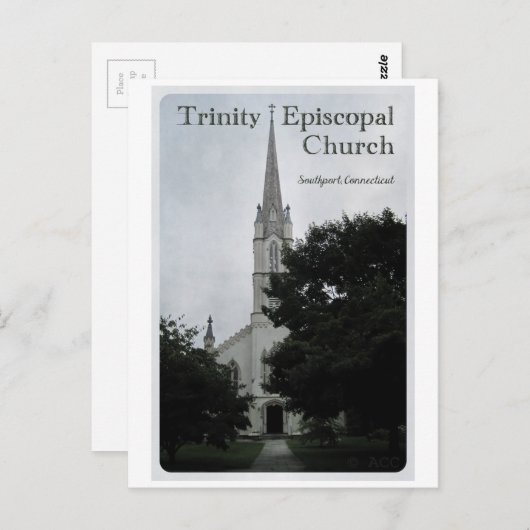 Trinity Episcopal Church Postkarte (Vorne/Hinten)