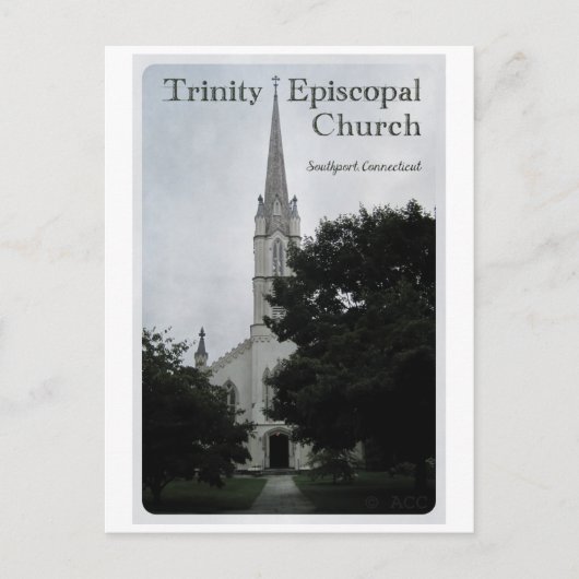 Trinity Episcopal Church Postkarte (Vorderseite)