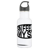 Trinity Fishing Ich kann Ihn in meinem Soul fühlen Edelstahlflasche (Vorderseite)