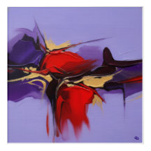 TRINITY Flame II – Abstract Acrylic Wall Art