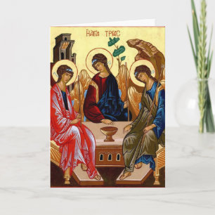 Trinity Icon Karte