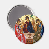 Trinity Icon Magnet (Vorderseite/Rückseite)