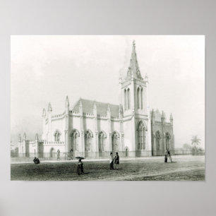 Trinity-Kirche, Port of Spain Poster