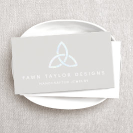 Trinity Knot Celtic Symbol Visitenkarte