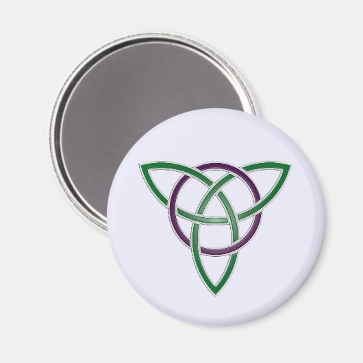 Trinity Knot Magnet (Vorderseite/Rückseite)
