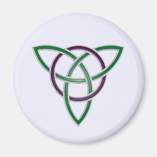 Trinity Knot Magnet (Vorne)