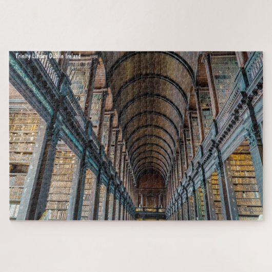 Trinity Library Dublin Ireland Jigsaw Puzzle (Horizontal)