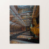 Trinity Library Dublin Irland. Puzzle (Vertikal)