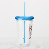 Trinity-Logo auf Tumbler Acryltrinkbecher (Rechts)