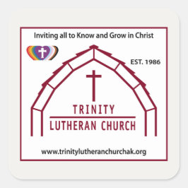 Trinity Logo Sticker Set von 20