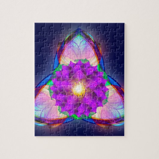 Trinity Lotus Puzzle (Vertikal)
