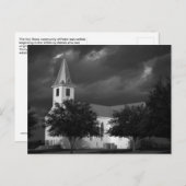 Trinity Lutheran Church - Fedor, Texas - Postcard Postkarte (Vorne/Hinten)