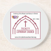 Trinity Lutheran Coaster  Getränkeuntersetzer (Vorne)
