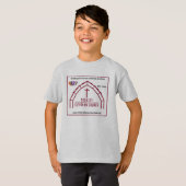 Trinity Lutheran Gray Kids T-Shirt (Vorne ganz)