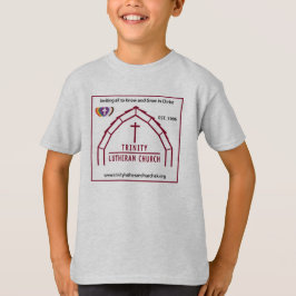 Trinity Lutheran Gray Kids T-Shirt
