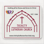 Trinity Lutheran Mauspad (Vorne)