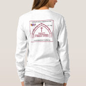 Trinity Lutheran White Adult Long Shirt mit GWOH (Rückseite)