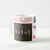 Trinity Math Class Kaffeetasse (Vorderseite Links)