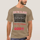 Trinity Math Class T-Shirt (Vorderseite)